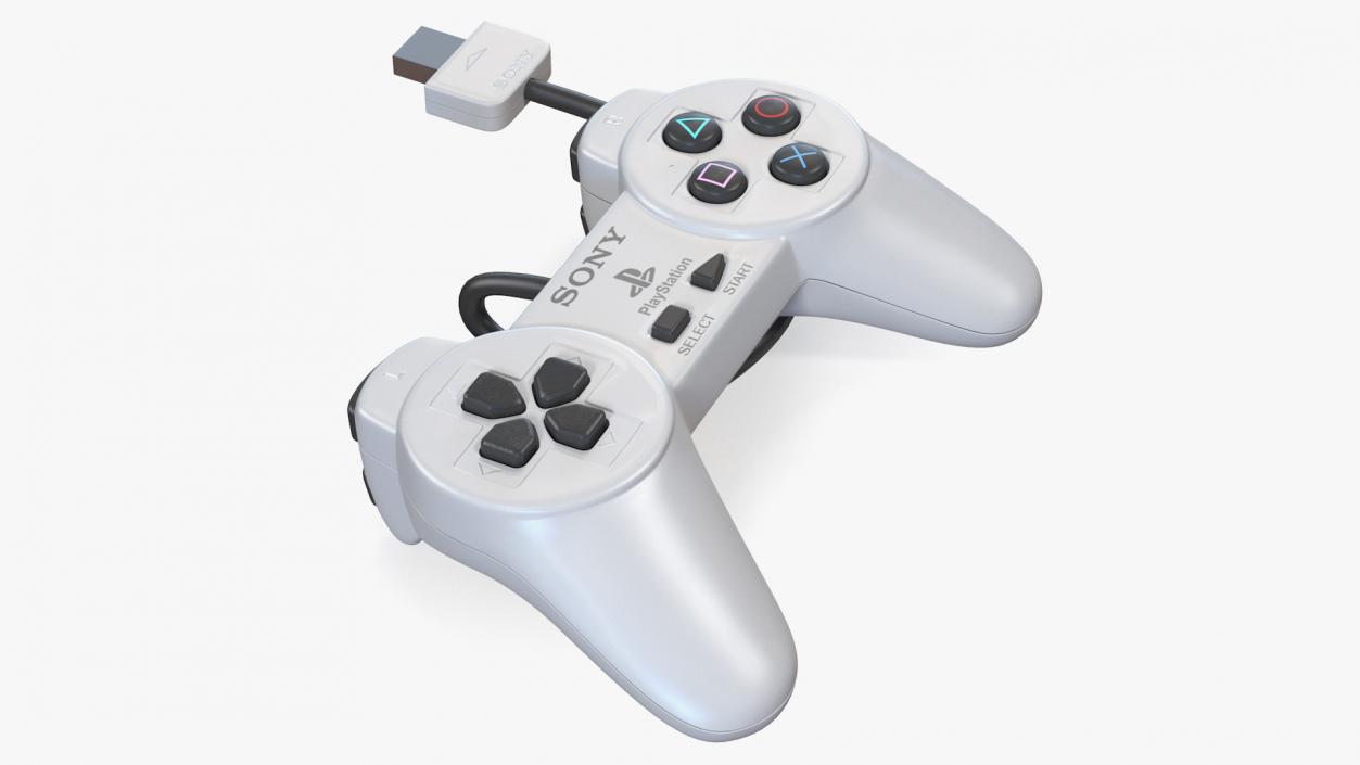 3D model Sony Playstation Classic Controller