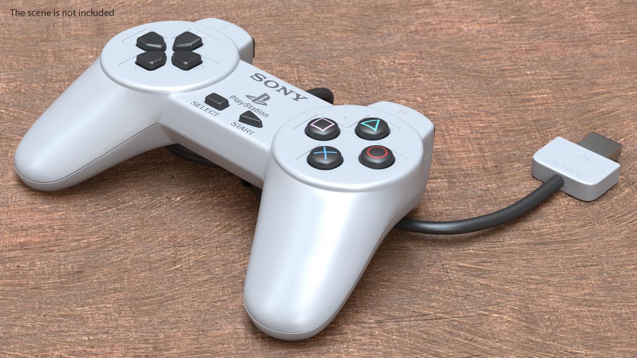 3D model Sony Playstation Classic Controller