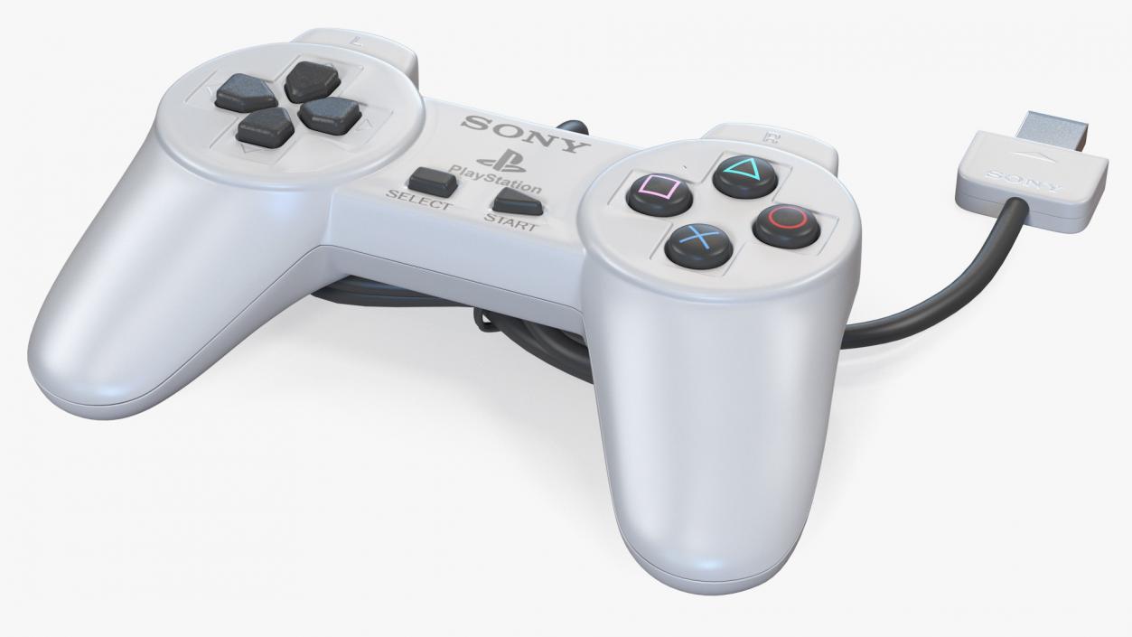 3D model Sony Playstation Classic Controller