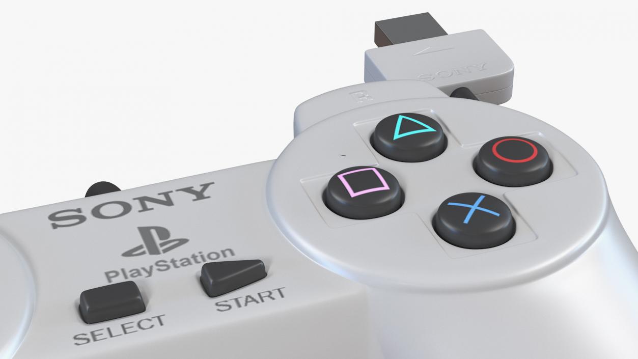 3D model Sony Playstation Classic Controller