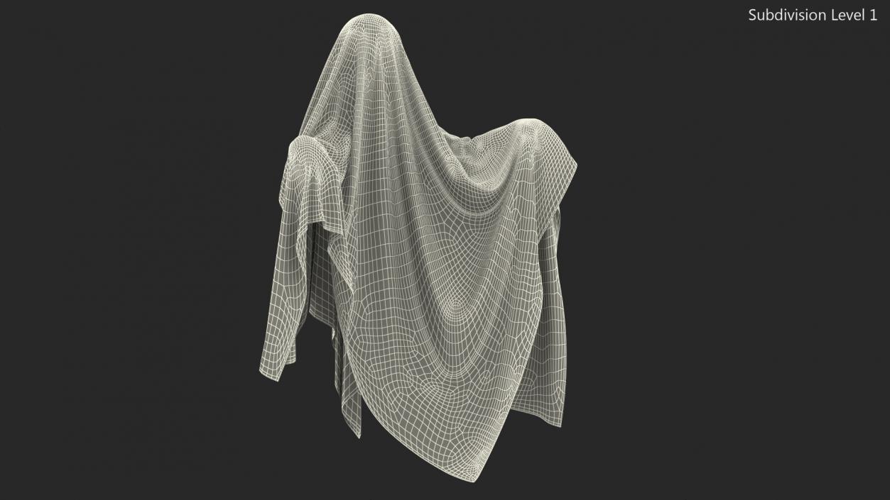 Evil Ghost Bedsheet 3D model