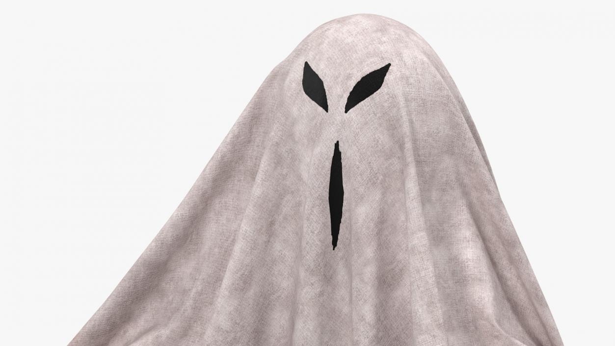 Evil Ghost Bedsheet 3D model