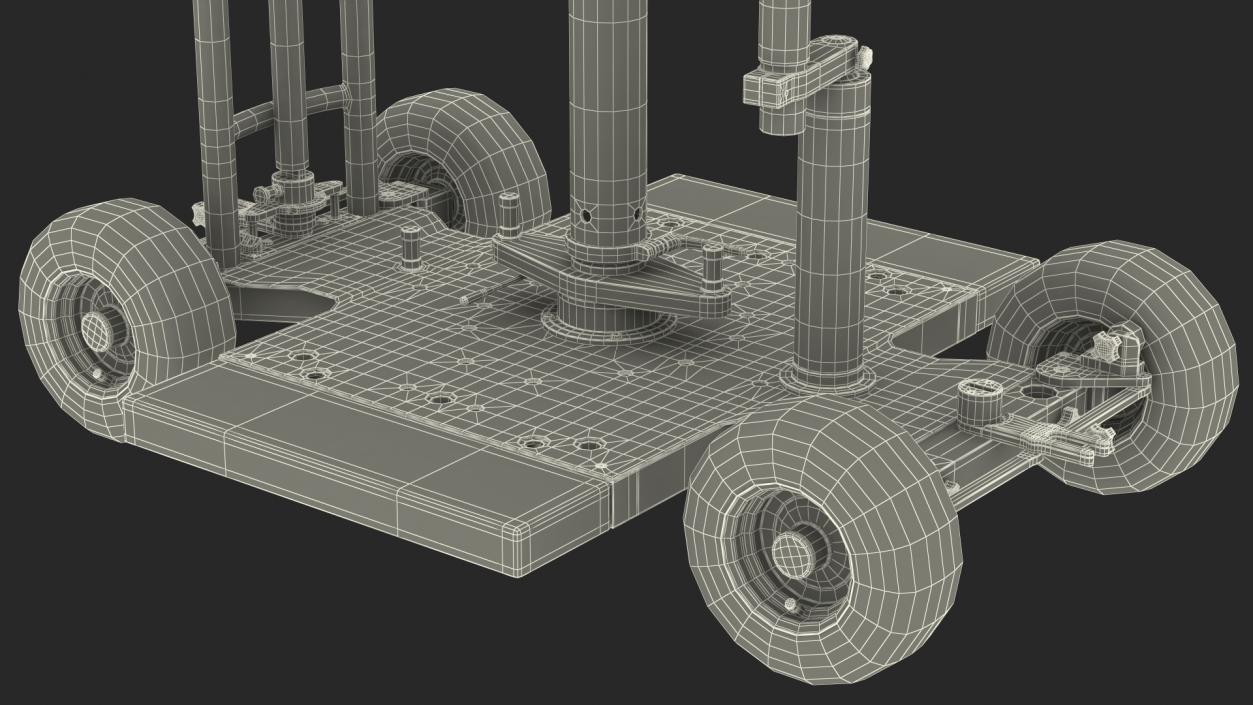 MovieTech 4x4 Dolly with Seat 3D model