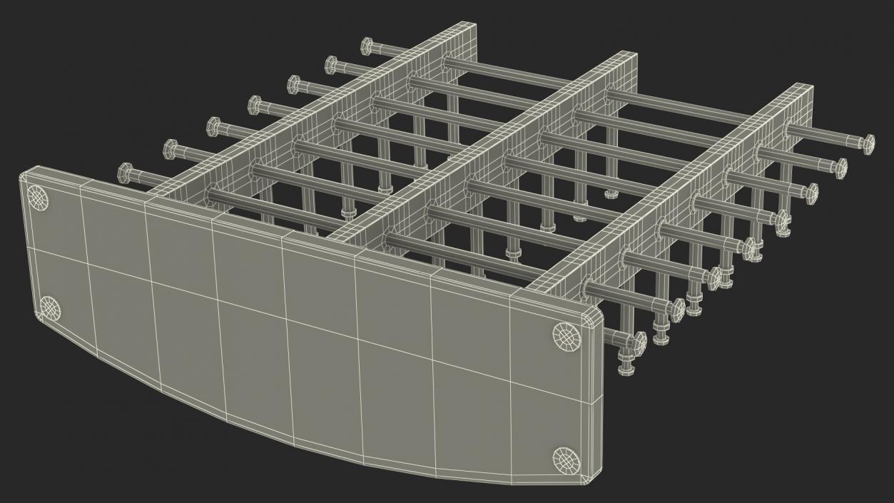 3D Wooden Display for Glasses