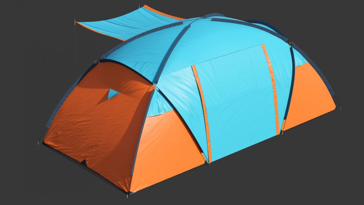 3D Camping Tents Collection 7