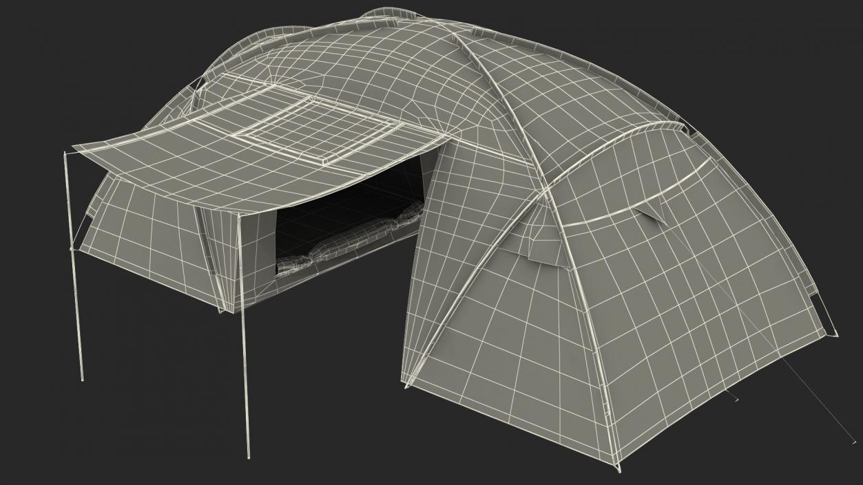 3D Camping Tents Collection 7