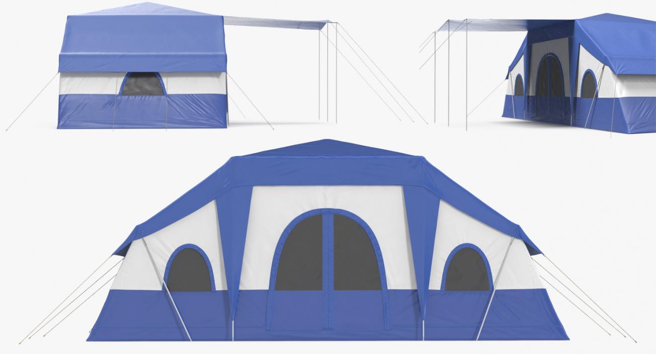 3D Camping Tents Collection 7