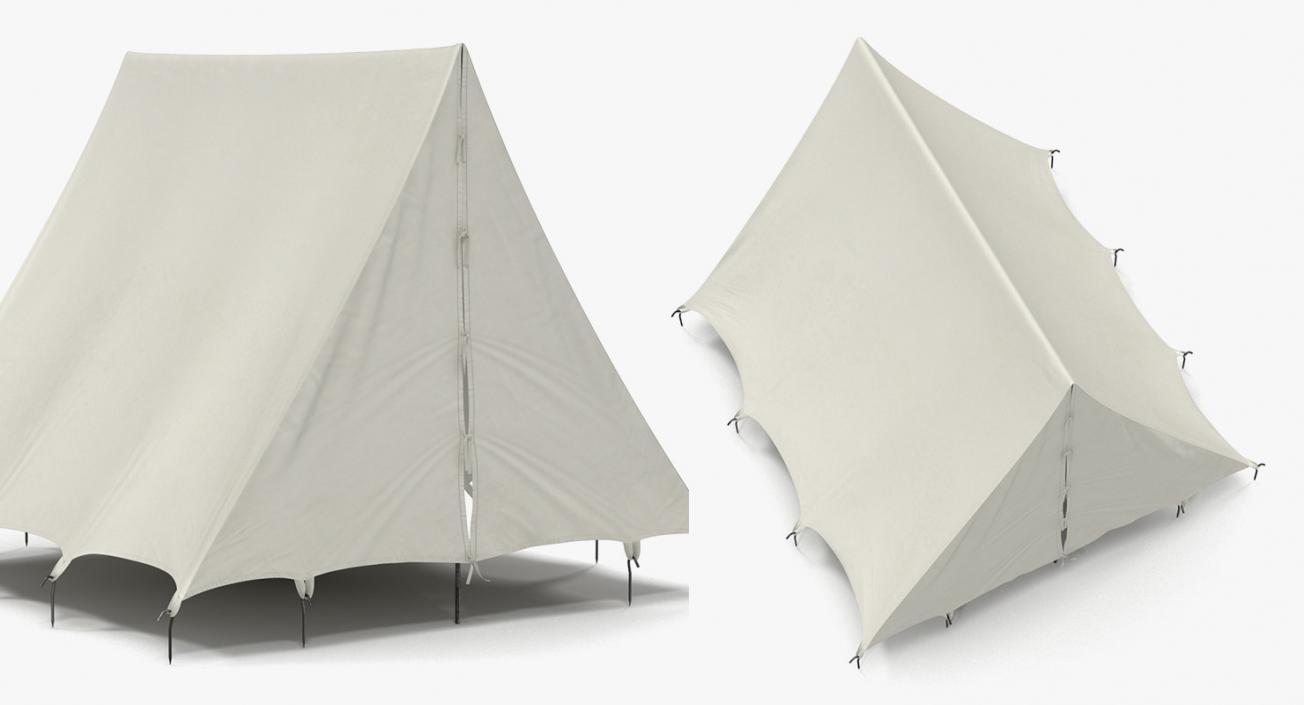 3D Camping Tents Collection 7