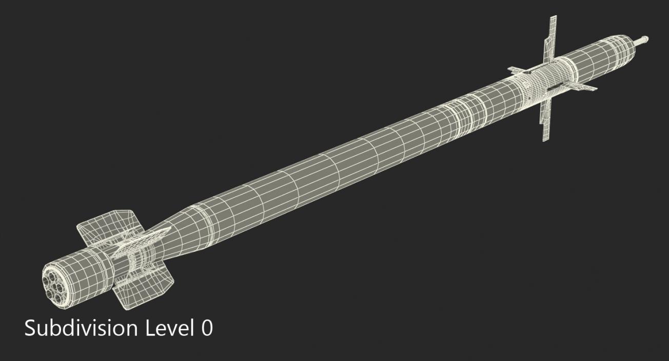 3D model Missile Igla SA-18 Grouse