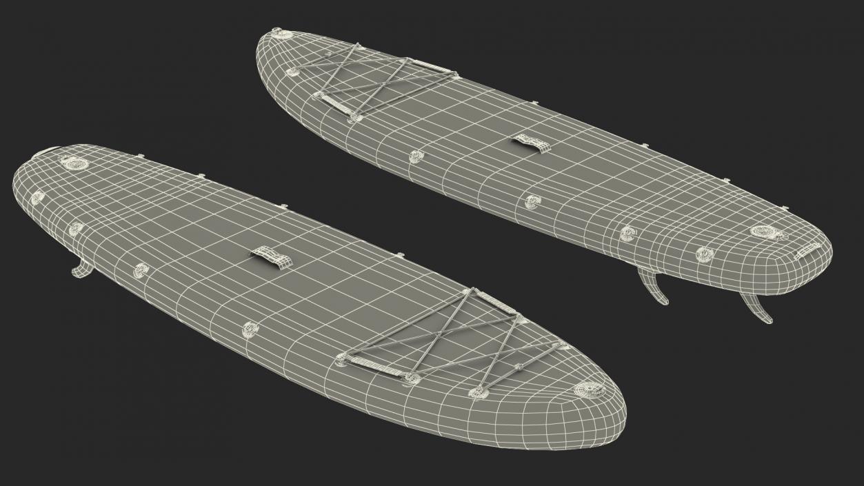 3D Surfboards Collection 6 model