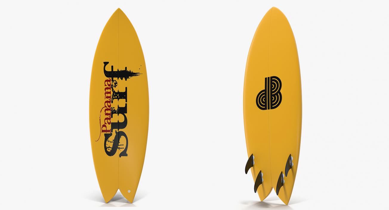 3D Surfboards Collection 6 model