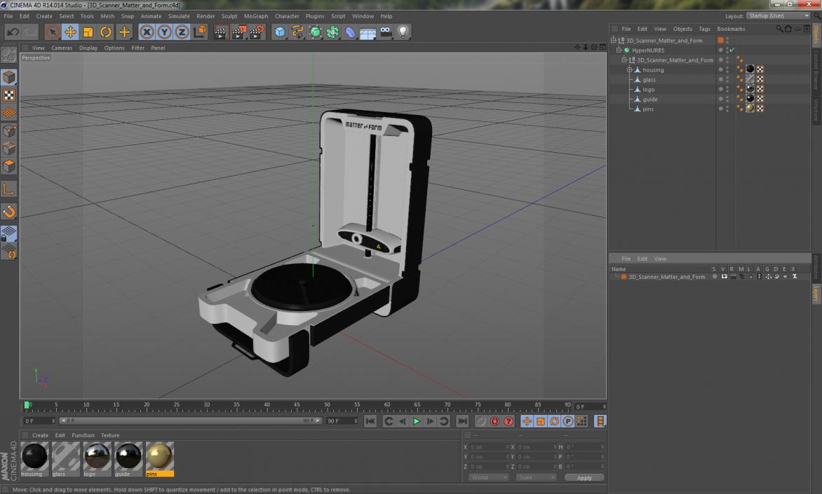 3D Scanner Matter and Form model