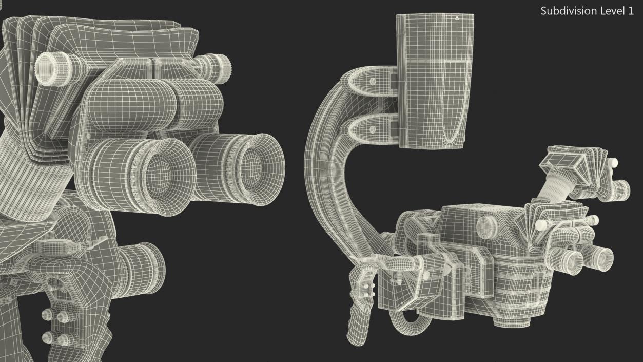 3D Neurosurgery Microscope Leica M530 OHX model