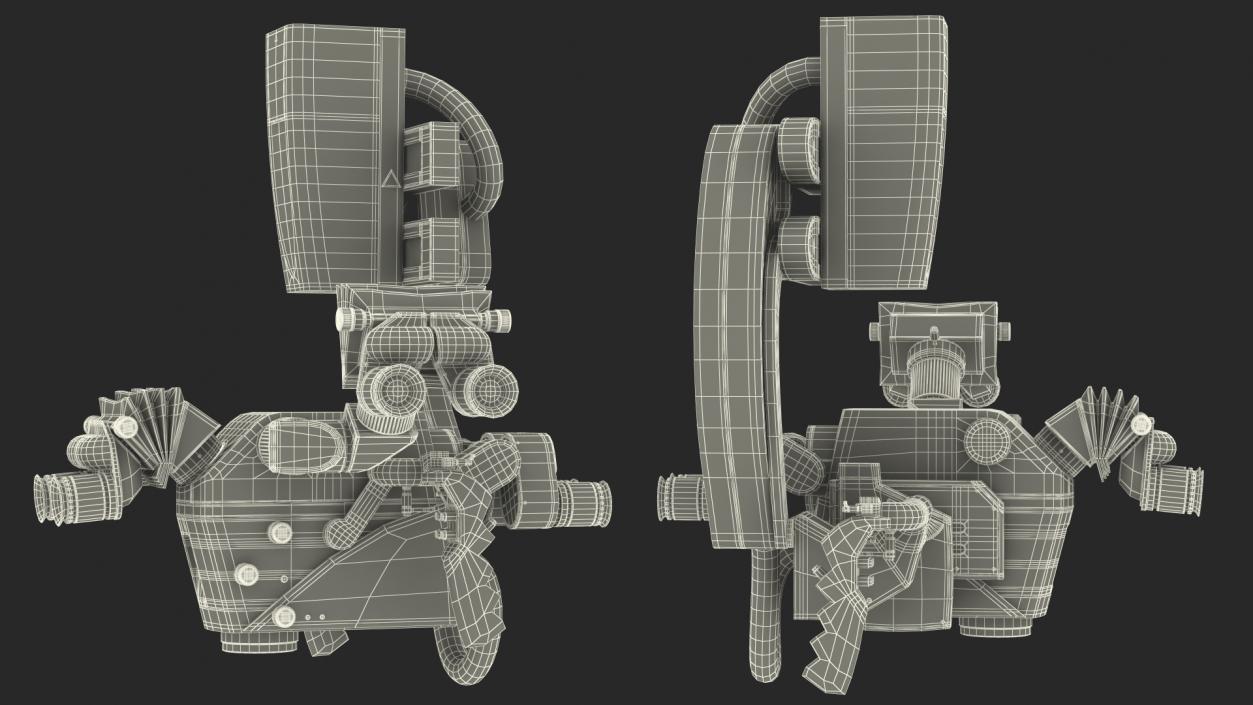 3D Neurosurgery Microscope Leica M530 OHX model