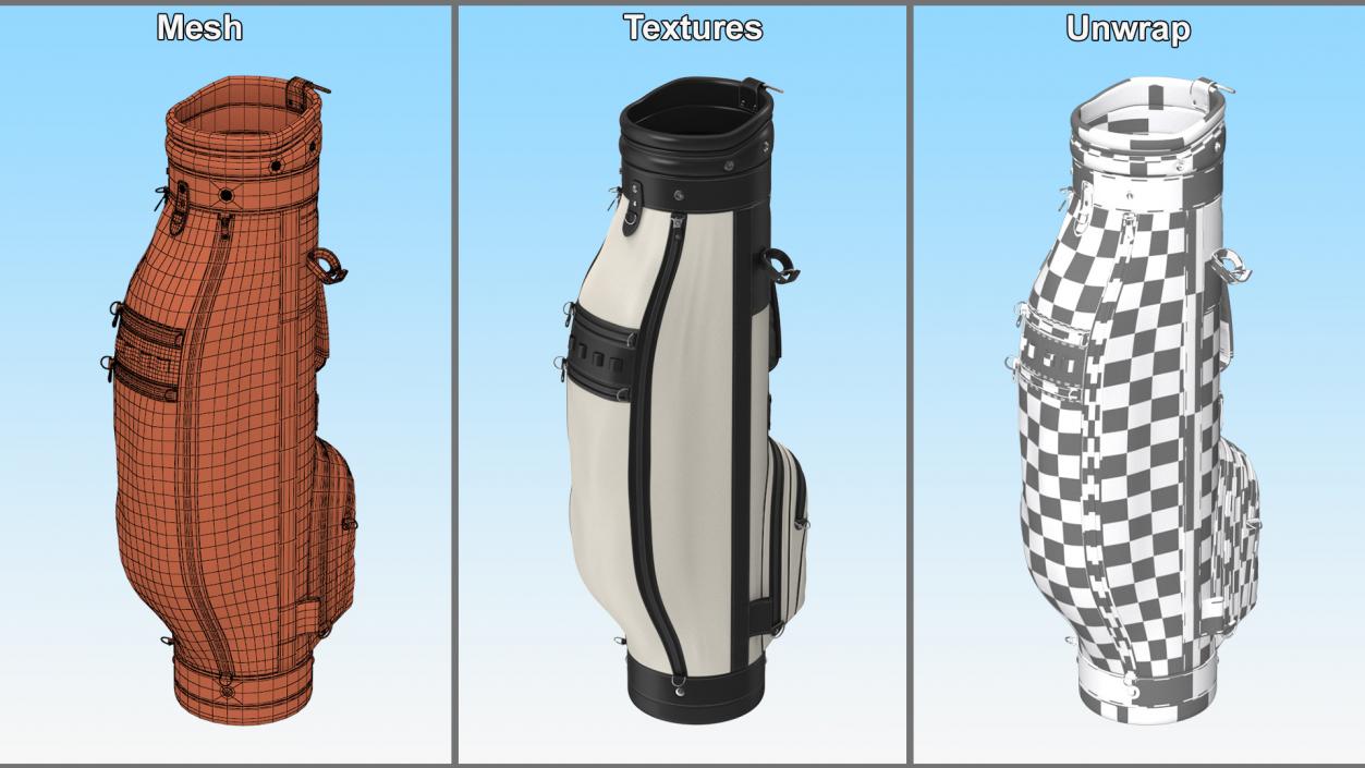 3D model Golf Bag 3