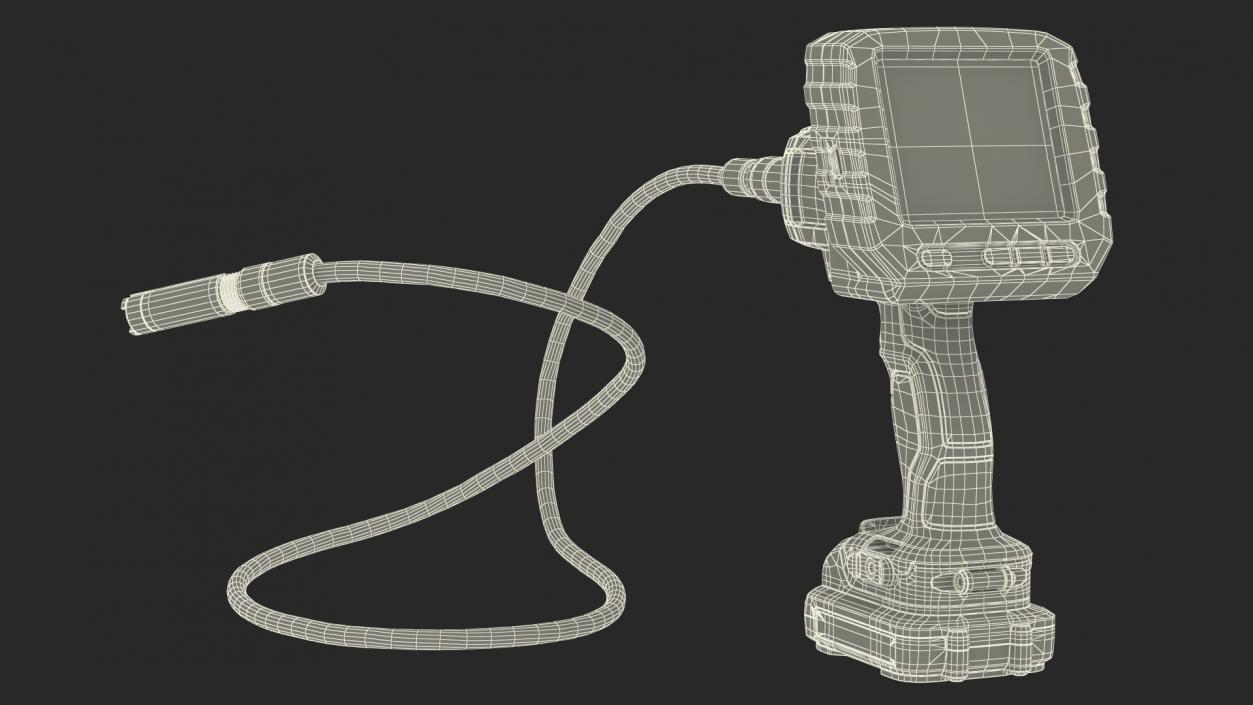 DeWALT DCT410N Inspection Camera Rigged 3D model