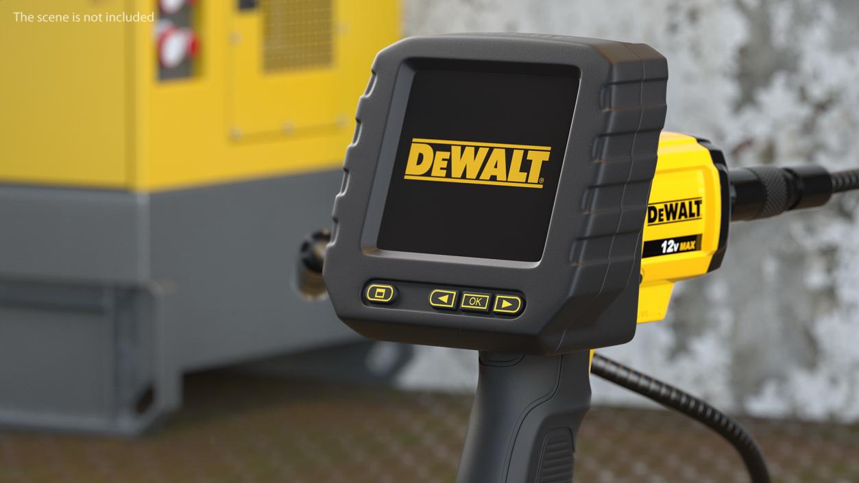 DeWALT DCT410N Inspection Camera Rigged 3D model