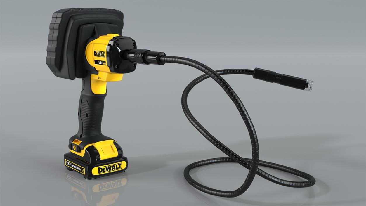 DeWALT DCT410N Inspection Camera Rigged 3D model