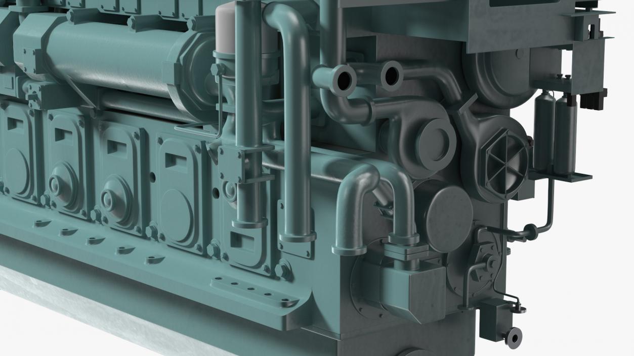 3D Marine Propulsion Engine Yanmar 6EY26W model