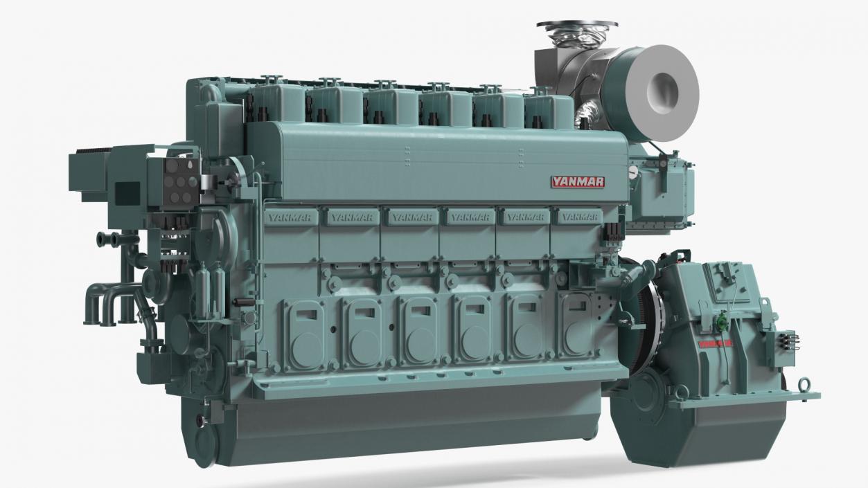 3D Marine Propulsion Engine Yanmar 6EY26W model