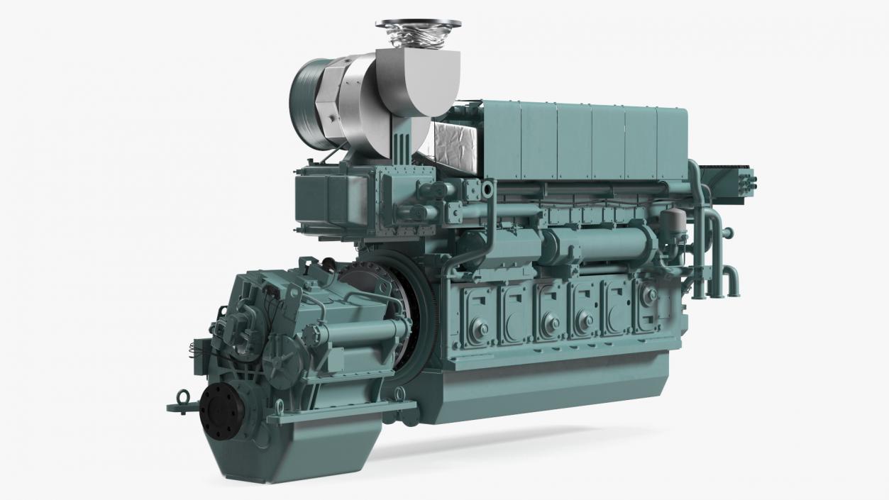 3D Marine Propulsion Engine Yanmar 6EY26W model