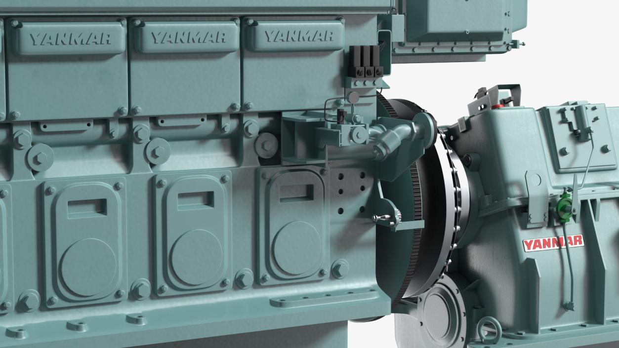 3D Marine Propulsion Engine Yanmar 6EY26W model