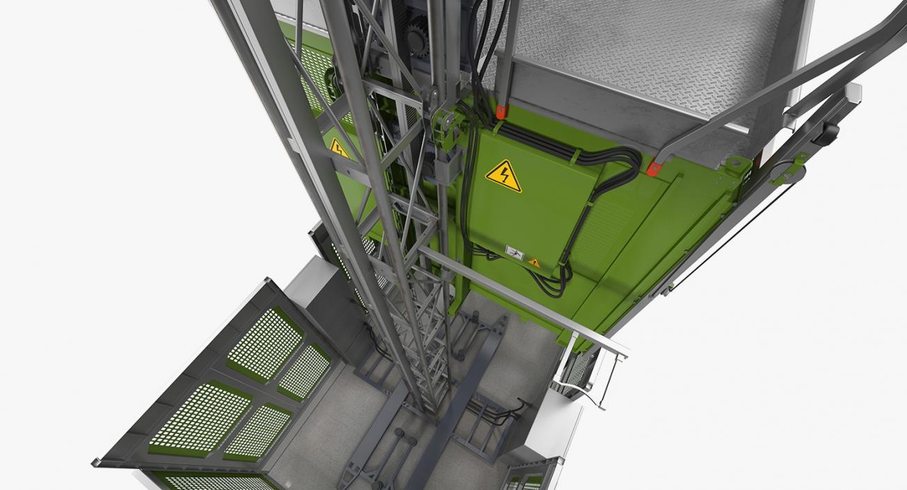 Construction Hoists 3D model