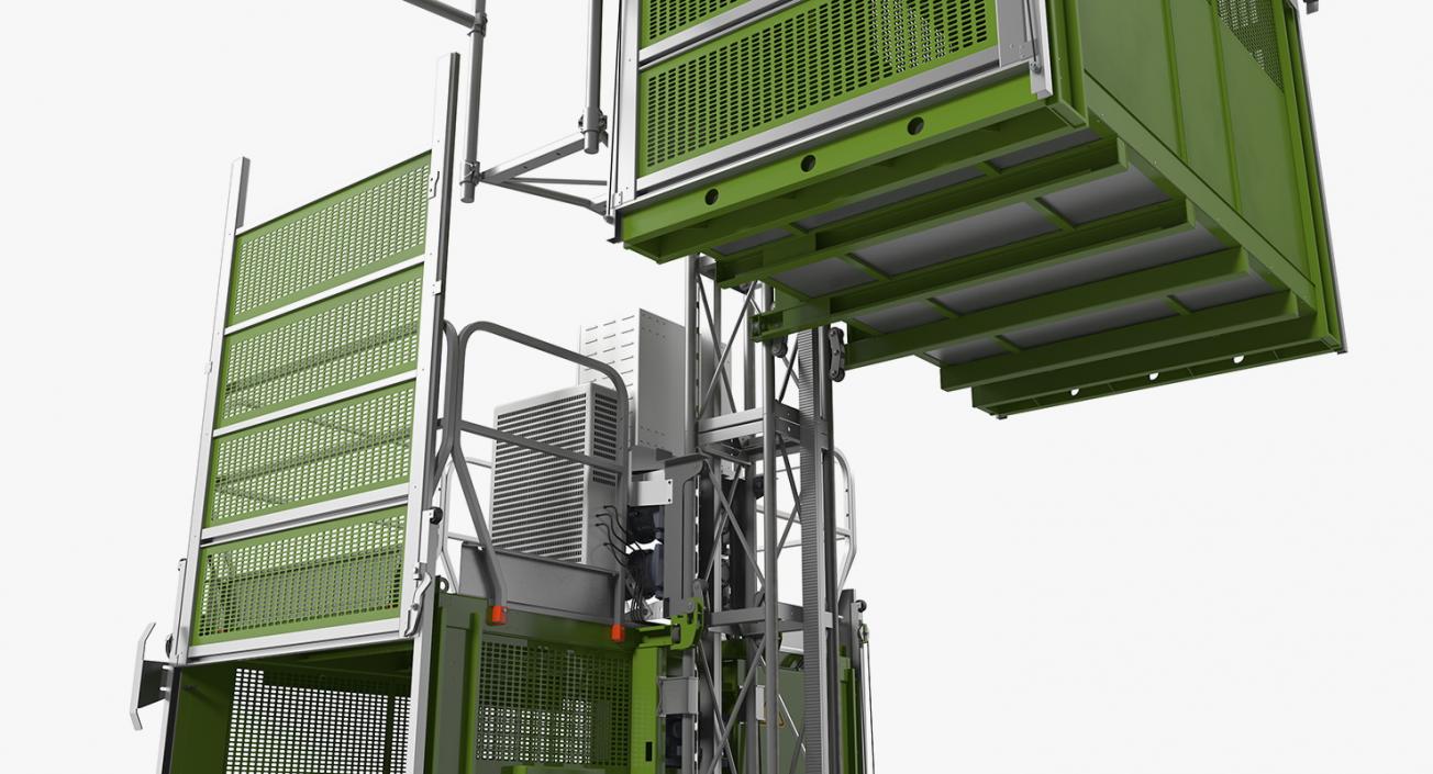 Construction Hoists 3D model