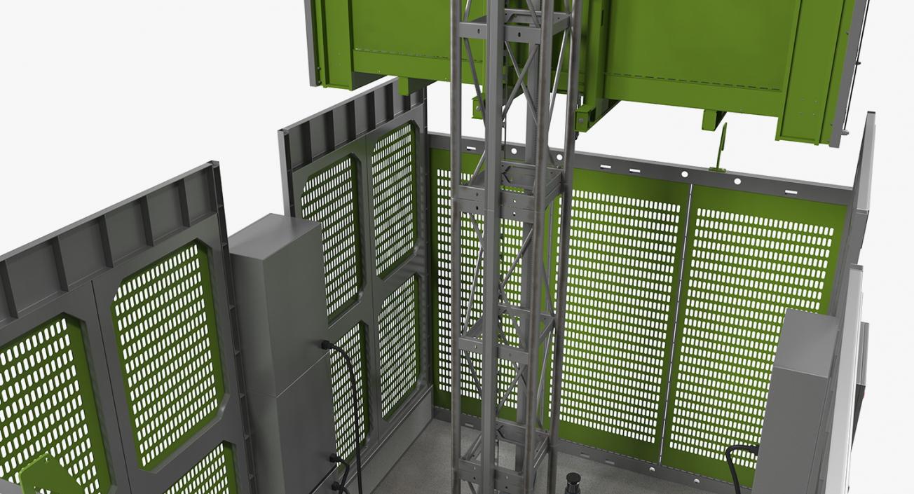 Construction Hoists 3D model