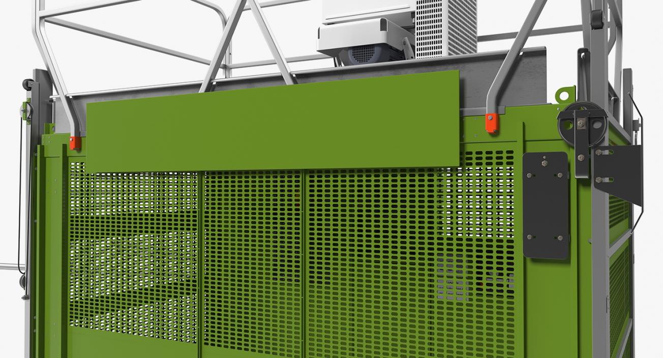 Construction Hoists 3D model