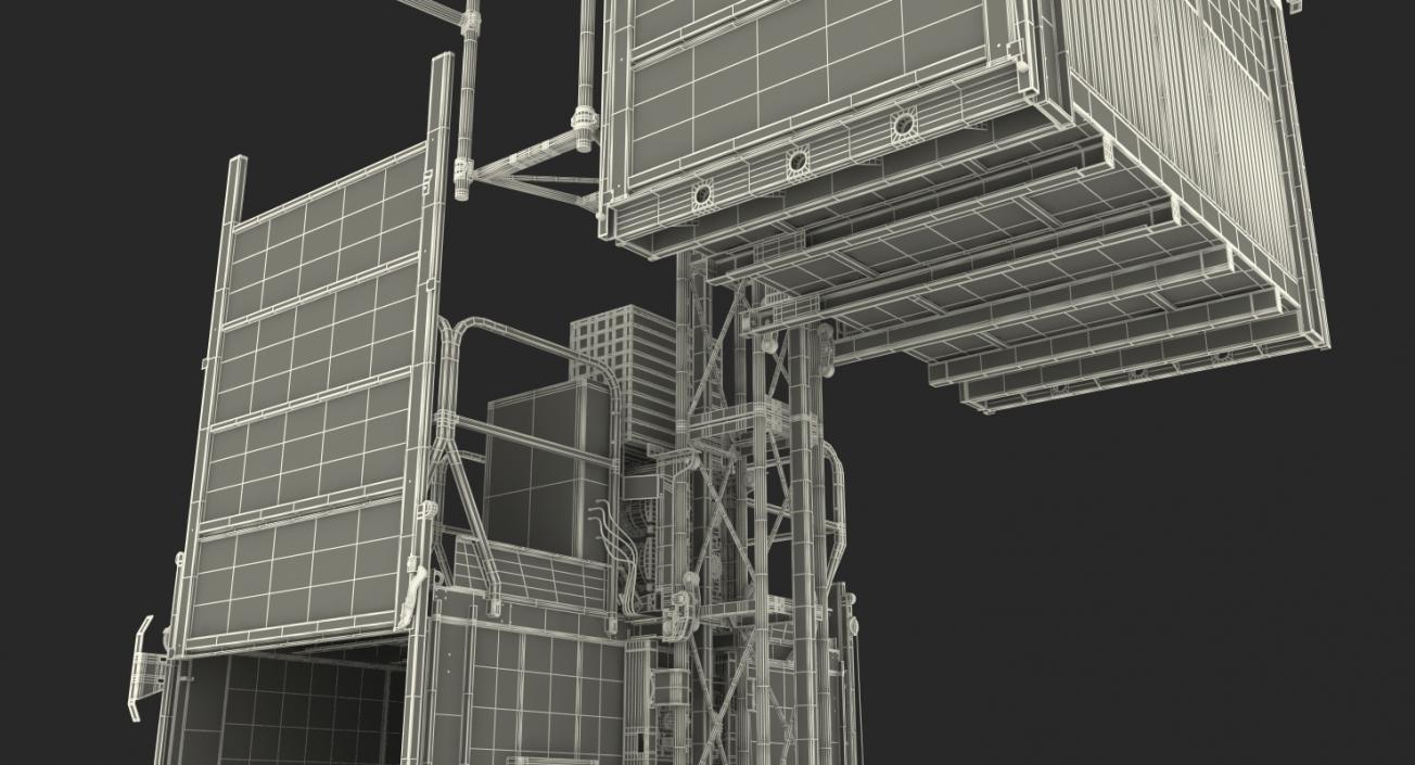 Construction Hoists 3D model