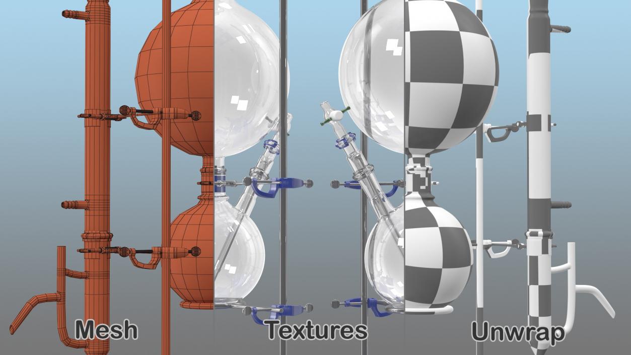 3D Lab Equipment Collection 7