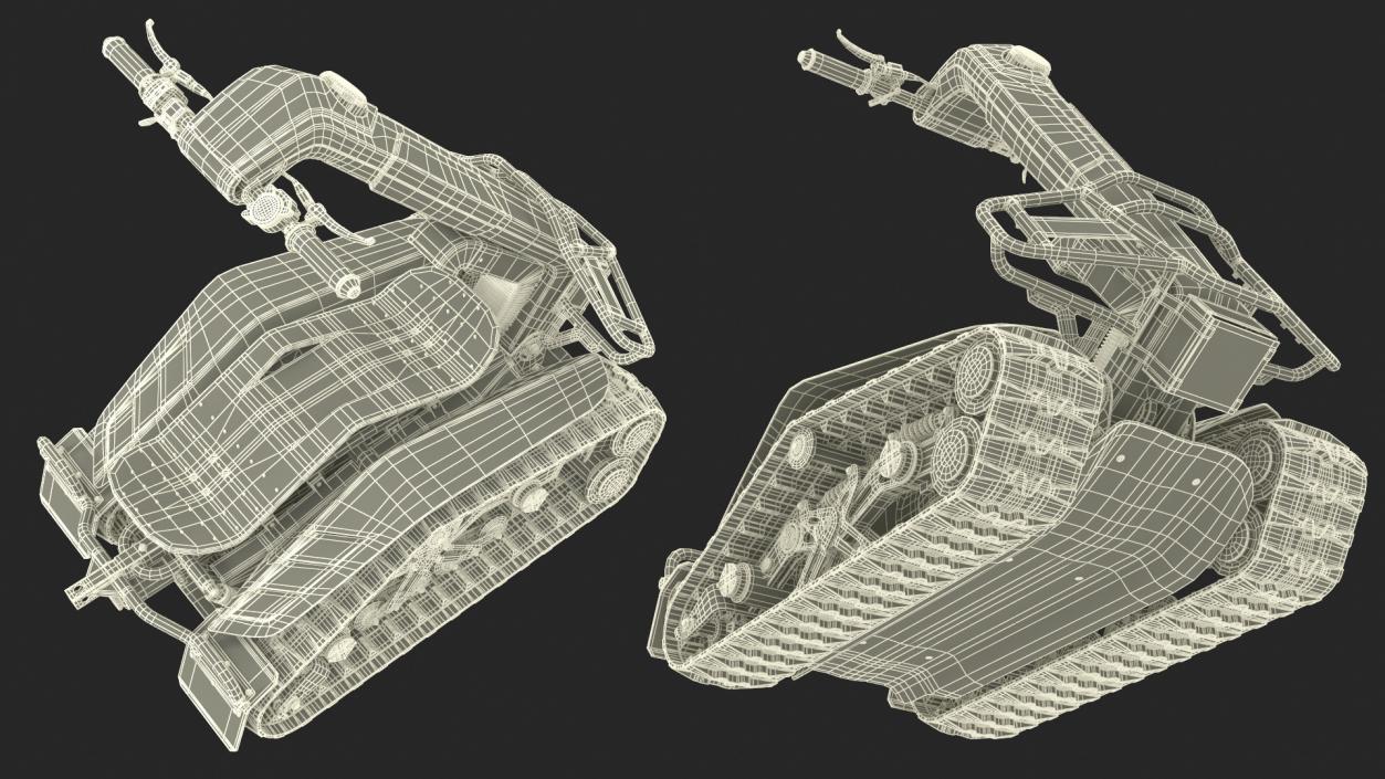 3D model Dirt All Terrain Scooter DTV Rigged