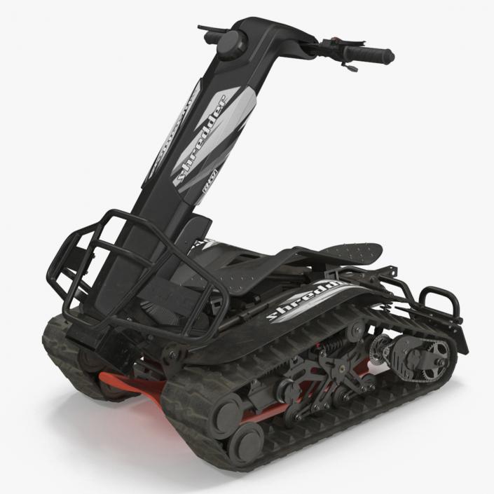 3D model Dirt All Terrain Scooter DTV Rigged