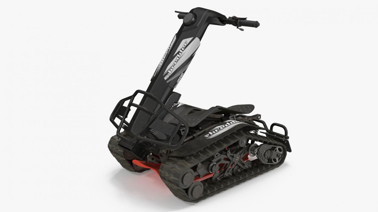 3D model Dirt All Terrain Scooter DTV Rigged