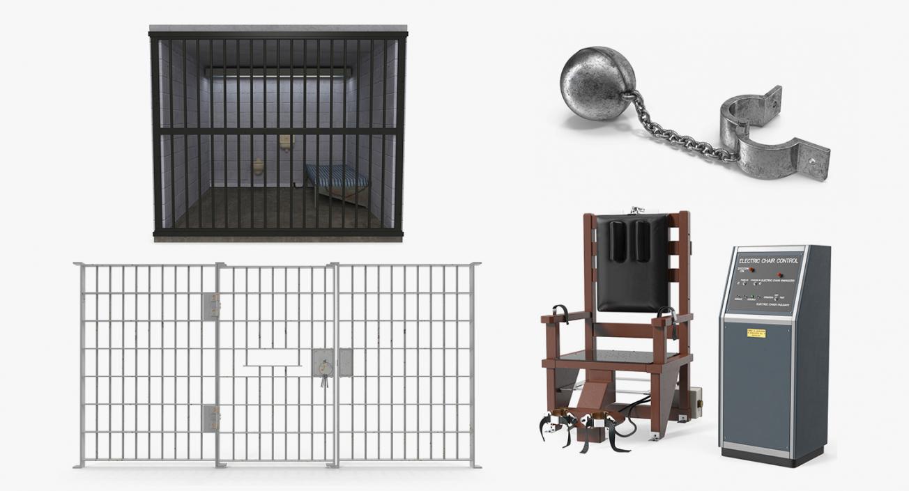 3D model Prison Space Collection 2