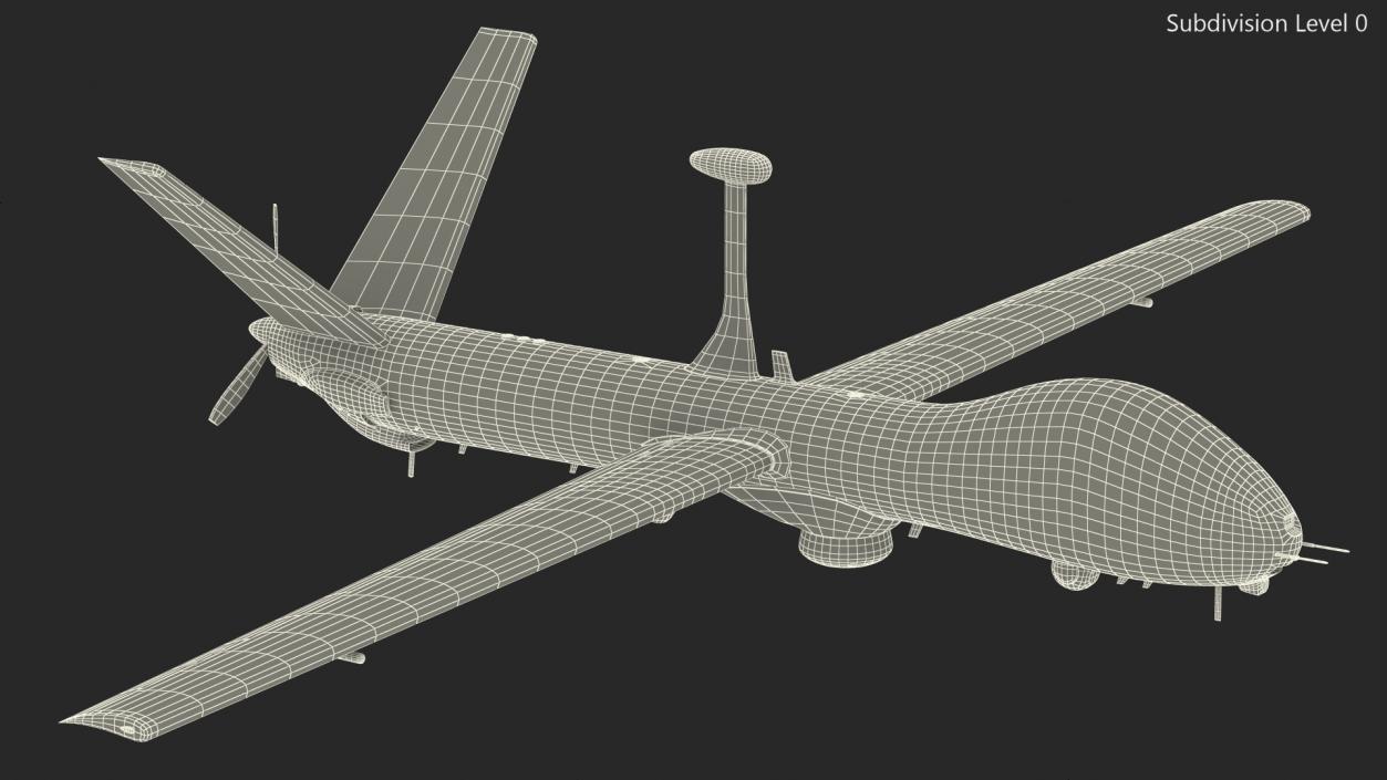 Multi Payload UAV Flight 3D model