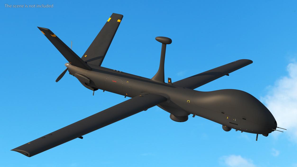 Multi Payload UAV Flight 3D model