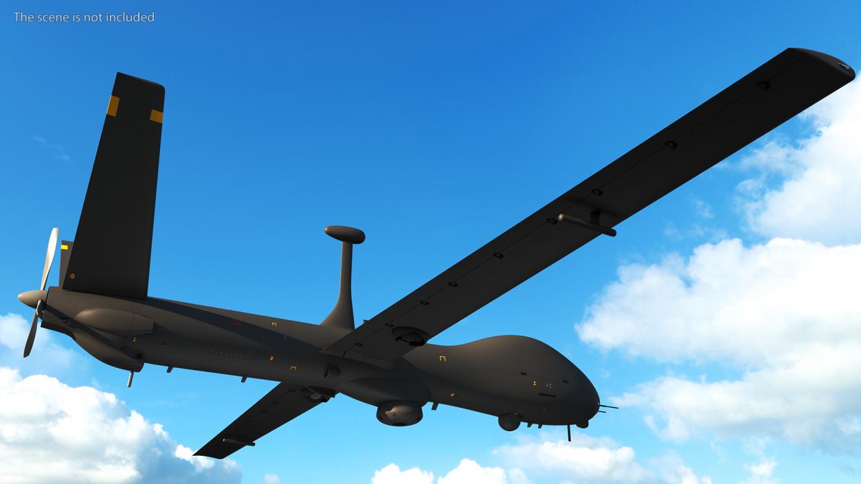 Multi Payload UAV Flight 3D model