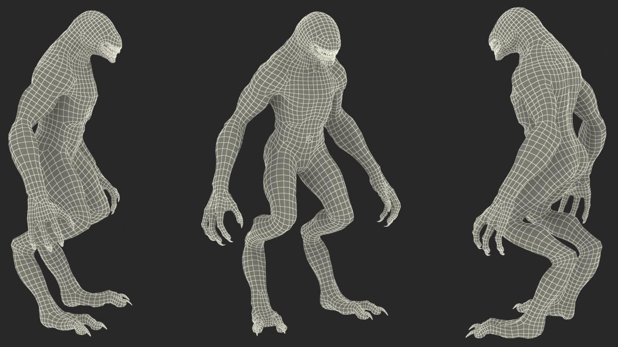 3D Monster Creature