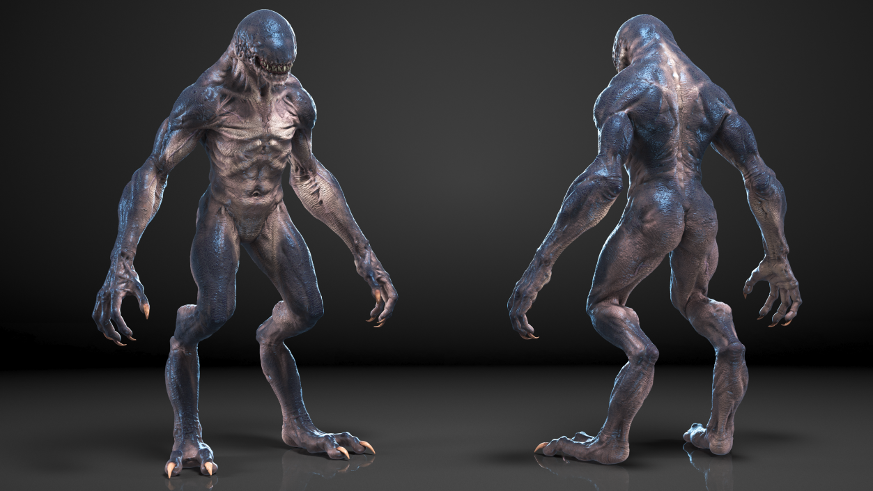 3D Monster Creature