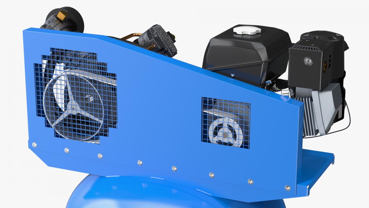 3D Vertical Piston Air Compressor by ABAC model