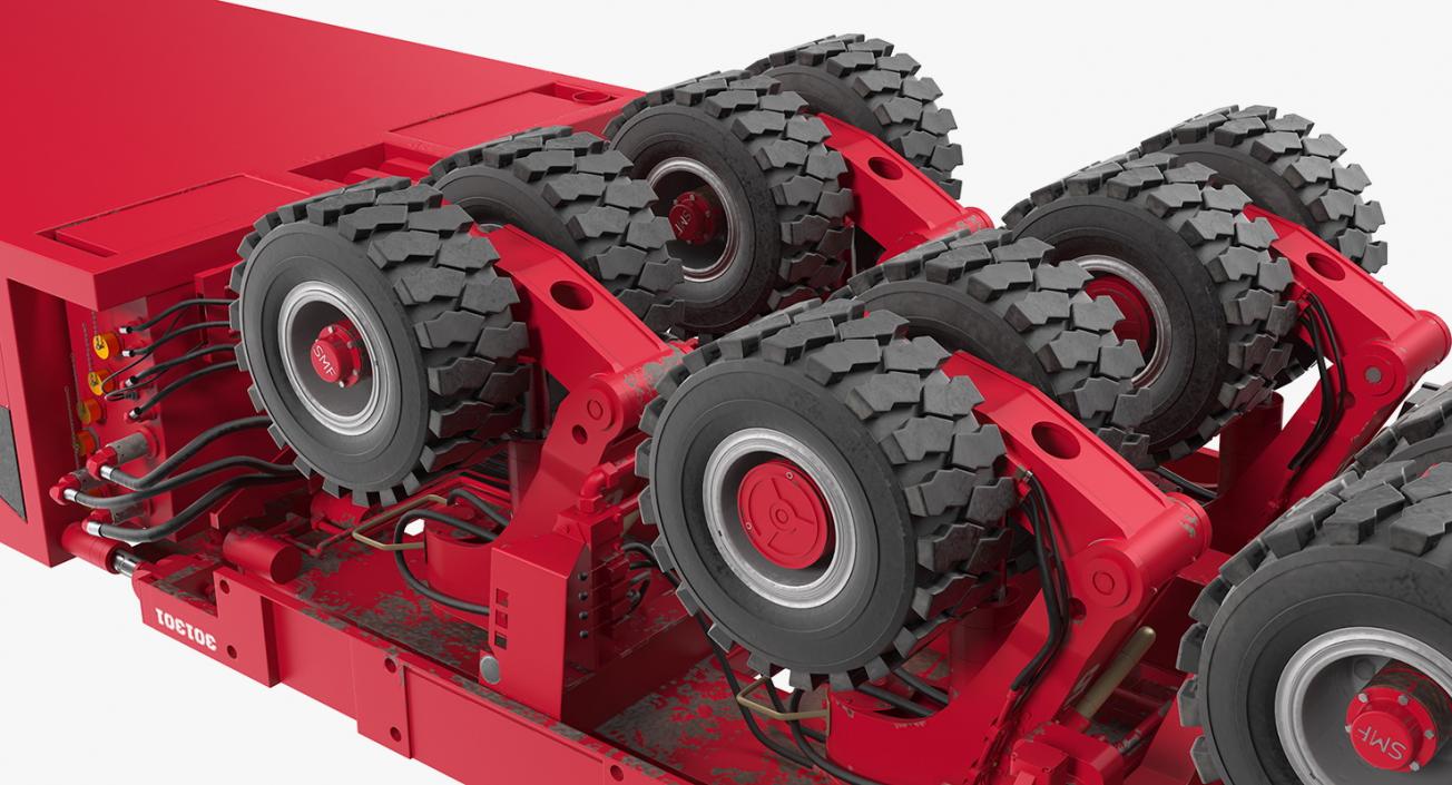 Mammoet Self-Propelled Modular Transporter 3D