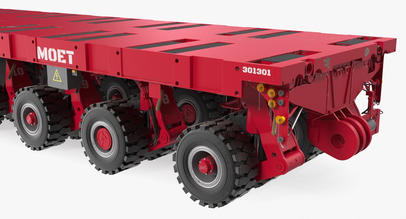 Mammoet Self-Propelled Modular Transporter 3D