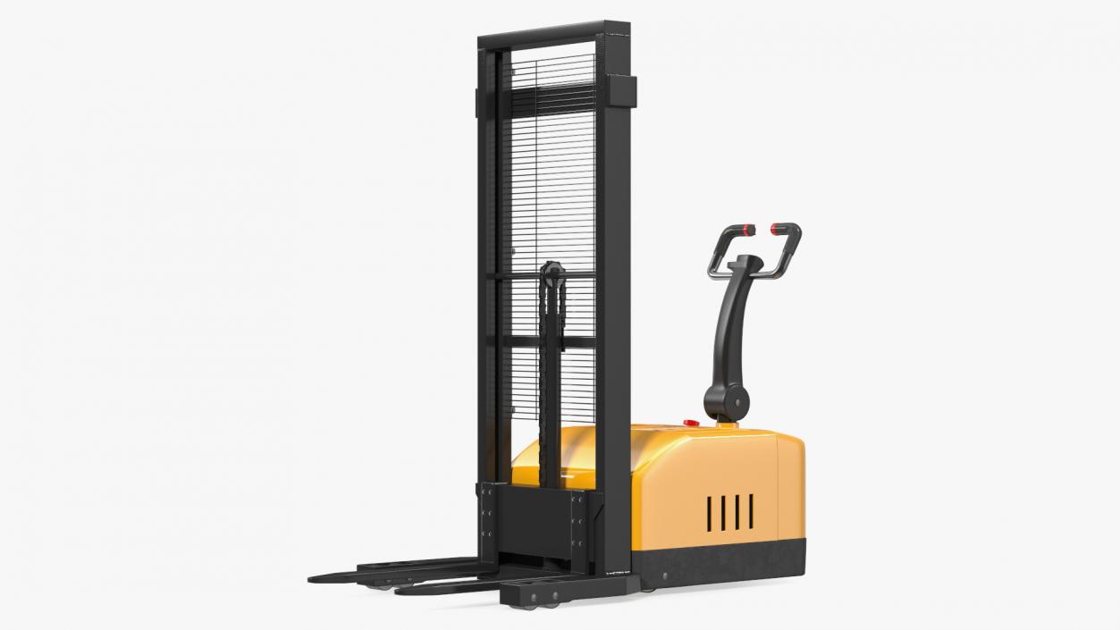 3D model Full Electric Walkie Pallet Stacker