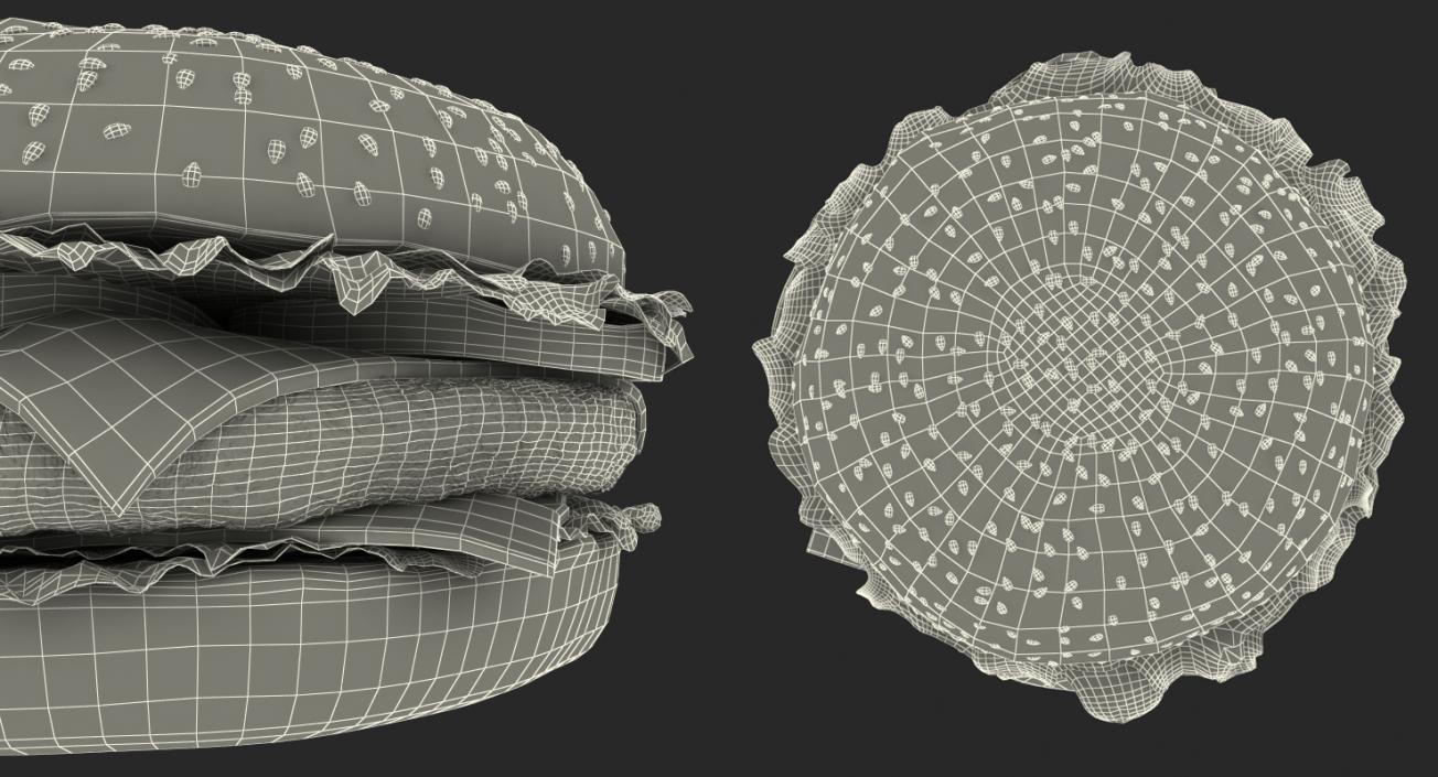 Hamburger 3D model