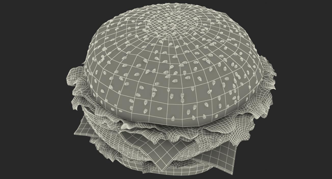 Hamburger 3D model