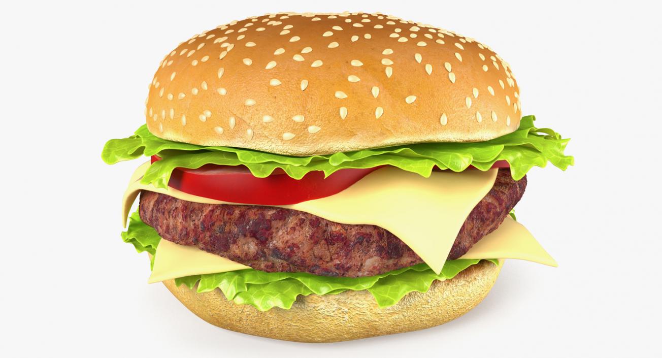 Hamburger 3D model