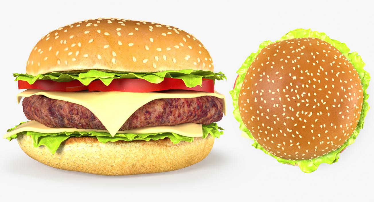 Hamburger 3D model