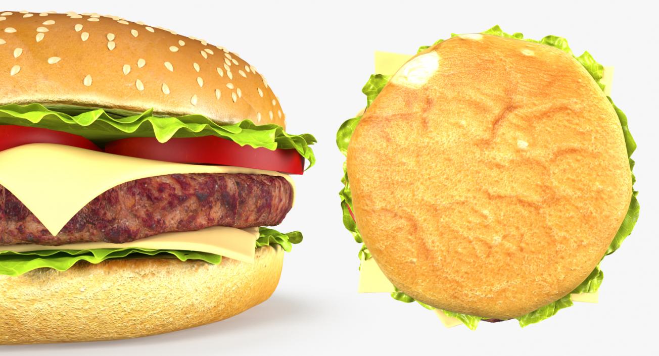 Hamburger 3D model